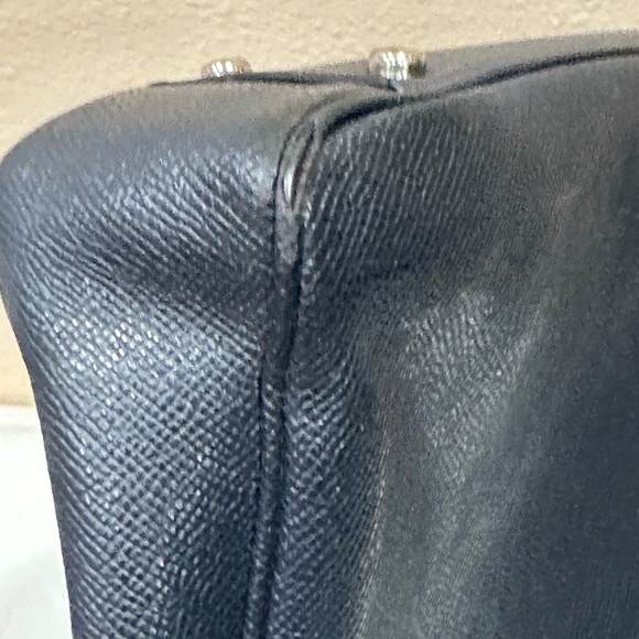 Coach Dark Navy Leather Briefcase - Picture 15 of 15